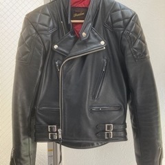 Freedom 希少 ライダース 革ジャン ダブル