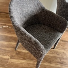 ダイニングチェア　4脚　ファブリック