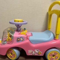 ハローキティ　乗用　おもちゃの車　手押し車