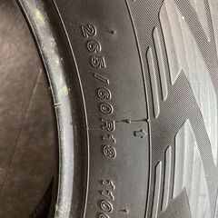冬タイヤ　265/60R18　BY1801