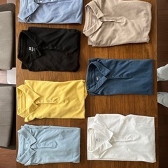H&M ポロシャツ　Mサイズ　クールマックス　スリムフィット　7色