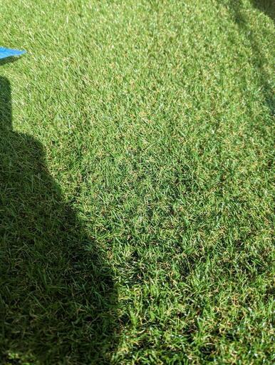 人工芝、防草シートのセット1m x 7.5m分