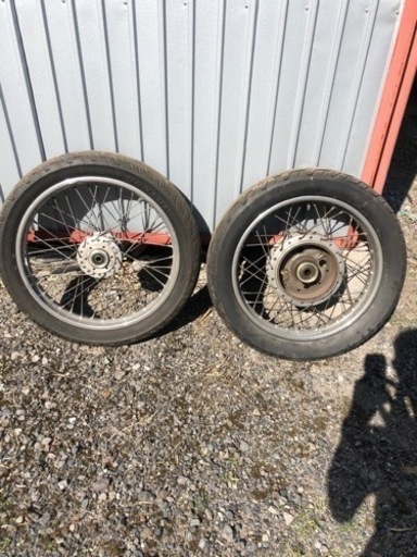 完成品配送 cb750four kシリーズdidスポークホイール