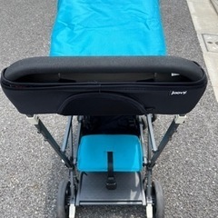 joovy ジュービー　二人乗りベビーカー　リアシート　レインカバー付き 2人乗りベビーカー ジュービー joovy (リアシート・レインカバー付)