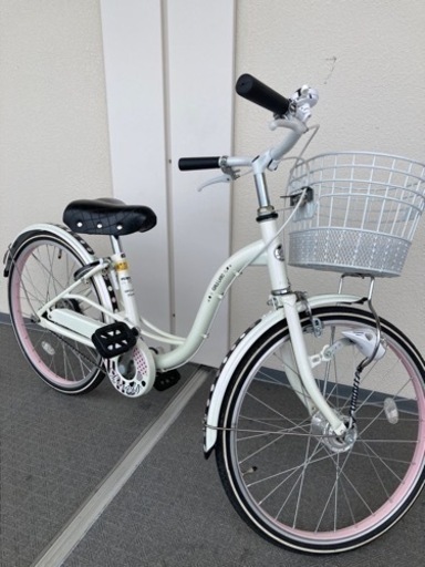 引渡期間指定※子供用自転車 20インチ オートライト ガールズラボ