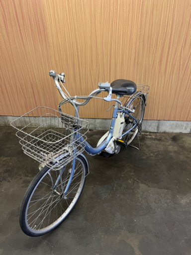 格安‼️電動自転車 BRIDGESTONE アシスタ 青 24インチ バッテリー 充電 
