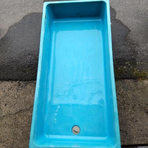 お話し中です!!　　　金魚すくいとかに使える水槽