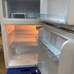 I553 ☆ Abitelax 冷蔵庫 (96L・右開き) 2ドア 2021年製 ⭐動作確認済