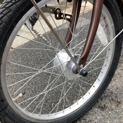 決まりました。子供乗せ自転車20インチ