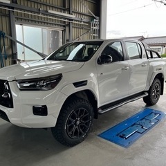 GUN125 ハイラックス　新車外し　265/60R18