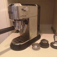 DeLonghi 本格エスプレッソマシン、電動ミルセット