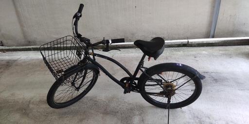 黒の自転車(fivecard)