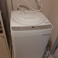 シャープ洗濯機ES-GE6C-W