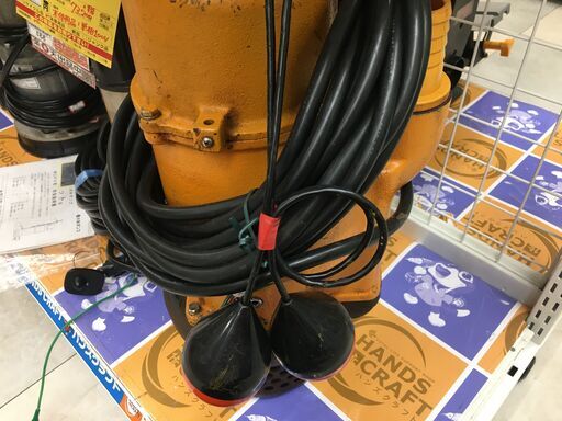 桜川ポンプ製作所 UOY-222KC 自動交互排水水中ポンプ 200V 中古品