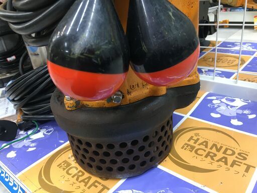 桜川ポンプ製作所 UOY-222KC 自動交互排水水中ポンプ 200V 中古品