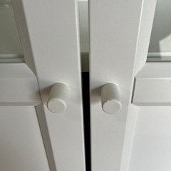 激安!! IKEA オクスベリ OXBERG 白家具 本棚 キャビネット