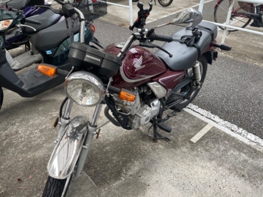 CBF125T(SDH125-56)自賠責令和6年10月まで