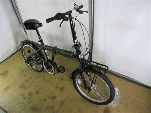 B983☆￥9500☆整備済み 中古折りたたみ自転車 JEEP ブラック ...