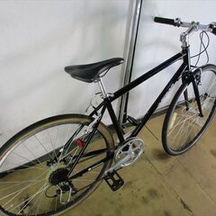 B985☆11800円☆整備済み スポーツ中古自転車 SPEAR ブラック 7段変速