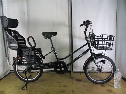 B987★25000円★ 整備済み　中古自転車 子供乗せ付き　LEDオートライト3段変速【20インチ 】
