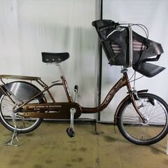 B988★25000円★ 整備済み　中古自転車 3人乗り対応　ブ...