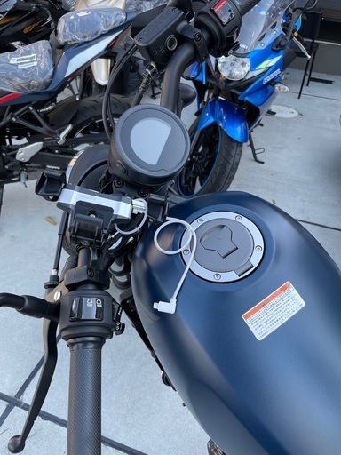 【美品】レブル250 2022年式　マッドジーンズブルーメタリック 美品】レブル250 2022年式 マッドジーンズブルーメタリック