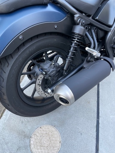 【美品】レブル250 2022年式　マッドジーンズブルーメタリック 美品】レブル250 2022年式 マッドジーンズブルーメタリック