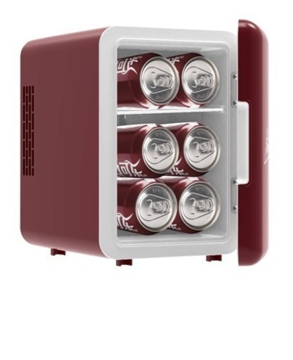 ドクターペッパー　冷蔵庫　公式　ポータブル　ミニ冷蔵庫　6缶　Dr. Pepper 　世田谷ベース　キャンプ　輸入雑貨　アウトドア