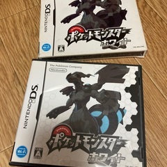 DS ポケットモンスターホワイト　箱・ケースのみ