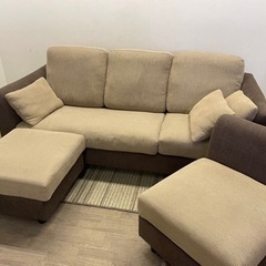 060500 3人掛けソファー オットマン、1人ソファー