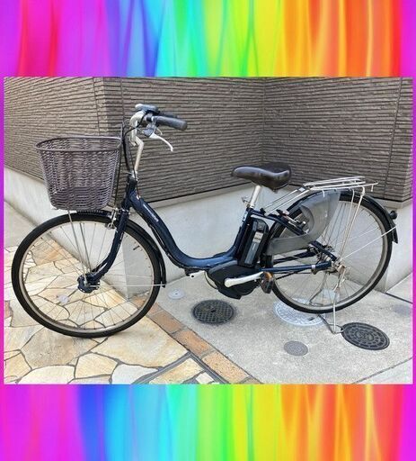 バッテリーほぼ新品！8.1Ah　ヤマハ　パスナチュラ　電動自転車　電動アシスト自転車　中古　6052