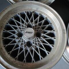 ●ENKEIアルミ☆メッシュ☆14インチ5.5J+15 4H PCD100☆4本セット☆　　　6015