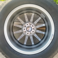 225/65 R17ピレリスタッドレスタイヤ TEADホイール17インチ7J4本セット 5穴PCD114.3 ET48 