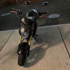 【ネット決済・配送可】【HONDA グロム125】 GROM カ...