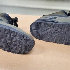 NIKE AIR MAX90 WNTRモスグリーン、27.5cm、カーキ