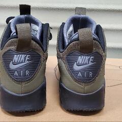 NIKE AIR MAX90 WNTRモスグリーン、27.5cm、カーキ