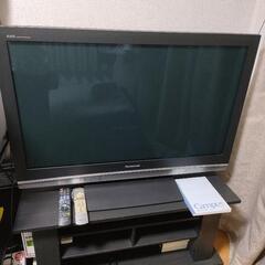 パナソニック テレビ 42V型 テレビ台あり