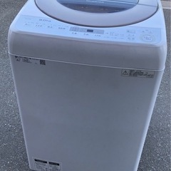 ⭐︎中古品　SHARP ES-GV9B-N   全自動電気洗濯機...