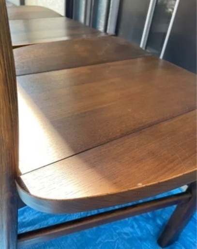 ヴィンテージ カリモク 曲木 S字アーチの高級品 チェアー 4脚