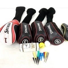 【SOLD OUT】◆SRIXON ＋ SPALDING ◆ゴルフクラブ フルセット＋ 美品 SRIXONキャディバッグ付き