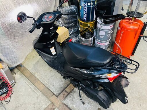 ☆実動！アドレスV125K9 CF4EA 走行11866km 千葉 木更津から ローン可