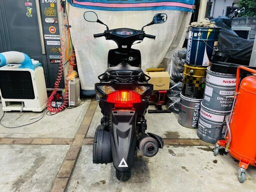☆実動！ アドレスV125S 黒 アラーム付き 後タイヤ新品！ 千葉 木更津