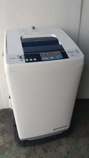 取引中★日立7kg全自動洗濯機2016年製白い約束★