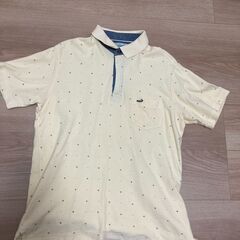 クロコダイル　ポロシャツ半袖（男物）Mサイズ　中古　1着２００円