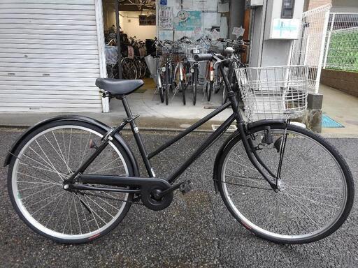 中古自転車２０６７　前後タイヤ新品！　２６インチ　ギヤなし　ダイナモライト 6398円