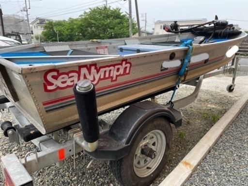 【中古艇】SeaNymph/シーニンフ12K Vハル12ft 船体のみ