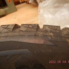 235/55R18 ホイール付きスタッドレスタイヤ（ブリザック）4本セット　ハリアーで使用（中古）　７分山　１８インチ