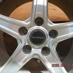 235/55R18 ホイール付きスタッドレスタイヤ（ブリザック）4本セット　ハリアーで使用（中古）　７分山　１８インチ