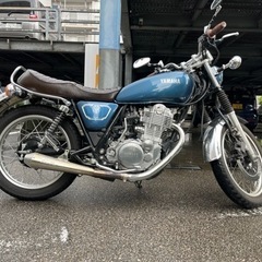 【ネット決済】SR400 2019年式ブルー