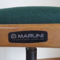 【張替え品】マルニ木工昭和レトロチェア